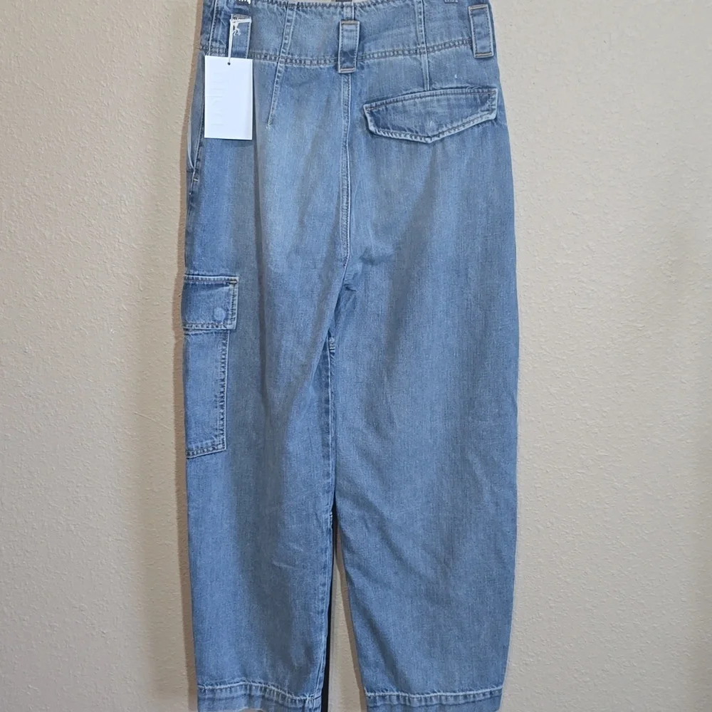 NWT Etica Juni Relaxed Fit Cargo Jeans Size 27 - Picture 8 of 12
